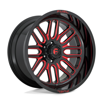 Fuel 1PC D663 IGNITE GLOSS BLACK RED TINTED CLEAR