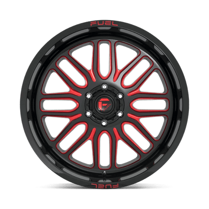 Fuel 1PC D663 IGNITE GLOSS BLACK RED TINTED CLEAR