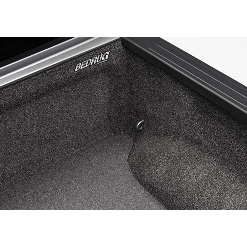 BedRug 07-18 Silverado/Sierra 5'8" Bed Impact Bed Liner w/ Tailgate Mat - Charcoal (ILC07CCK) installed in truck bed