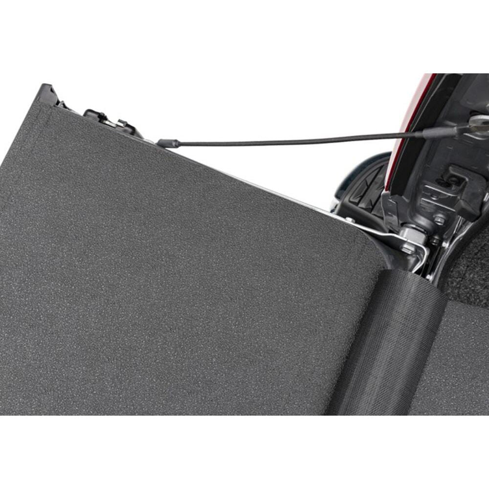 BedRug 07-18 Silverado/Sierra 5'8" Bed Impact Bed Liner w/ Tailgate Mat - Charcoal (ILC07CCK) close-up of surface texture.