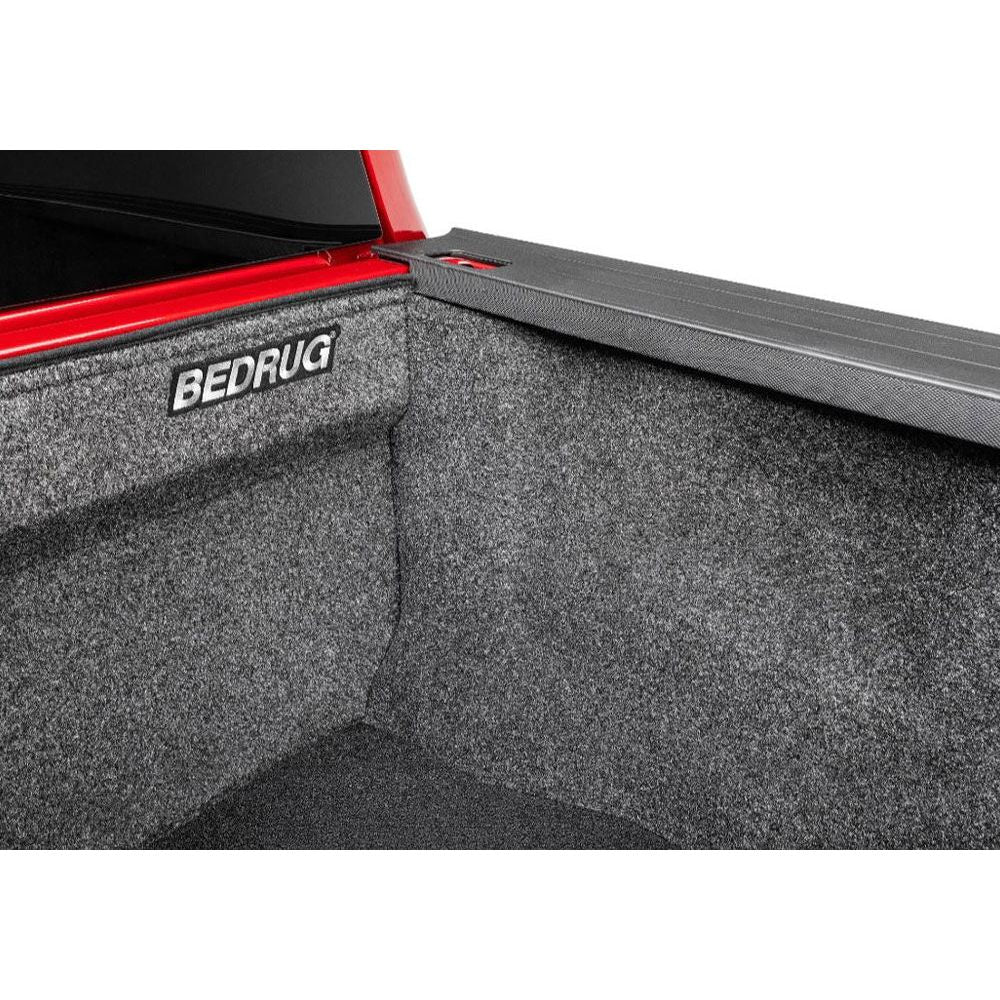 BedRug 2017-2026 Ford F-250/F-350 Super Duty 8' Bed Impact Bed Liner w/ Tailgate Mat - Charcoal (ILQ17LBK) in truck bed