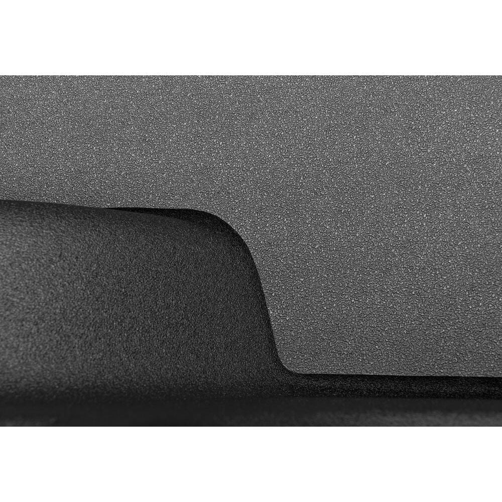 Close-up of BedRug 2020-2025 Jeep Gladiator Impact Bed Mat - Charcoal (IMJ20SBS) showing detailed texture and design.