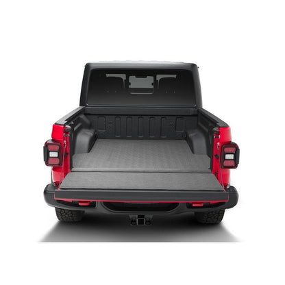 BedRug 2020-2025 Jeep Gladiator Impact Bed Mat - Charcoal (IMJ20SBS) installed in truck bed.