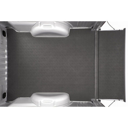 BedRug 2015-2025 Ford F-150 8' Bed Impact Bed Mat - Charcoal (IMQ15LBS) view showing the mat installed in a truck bed.