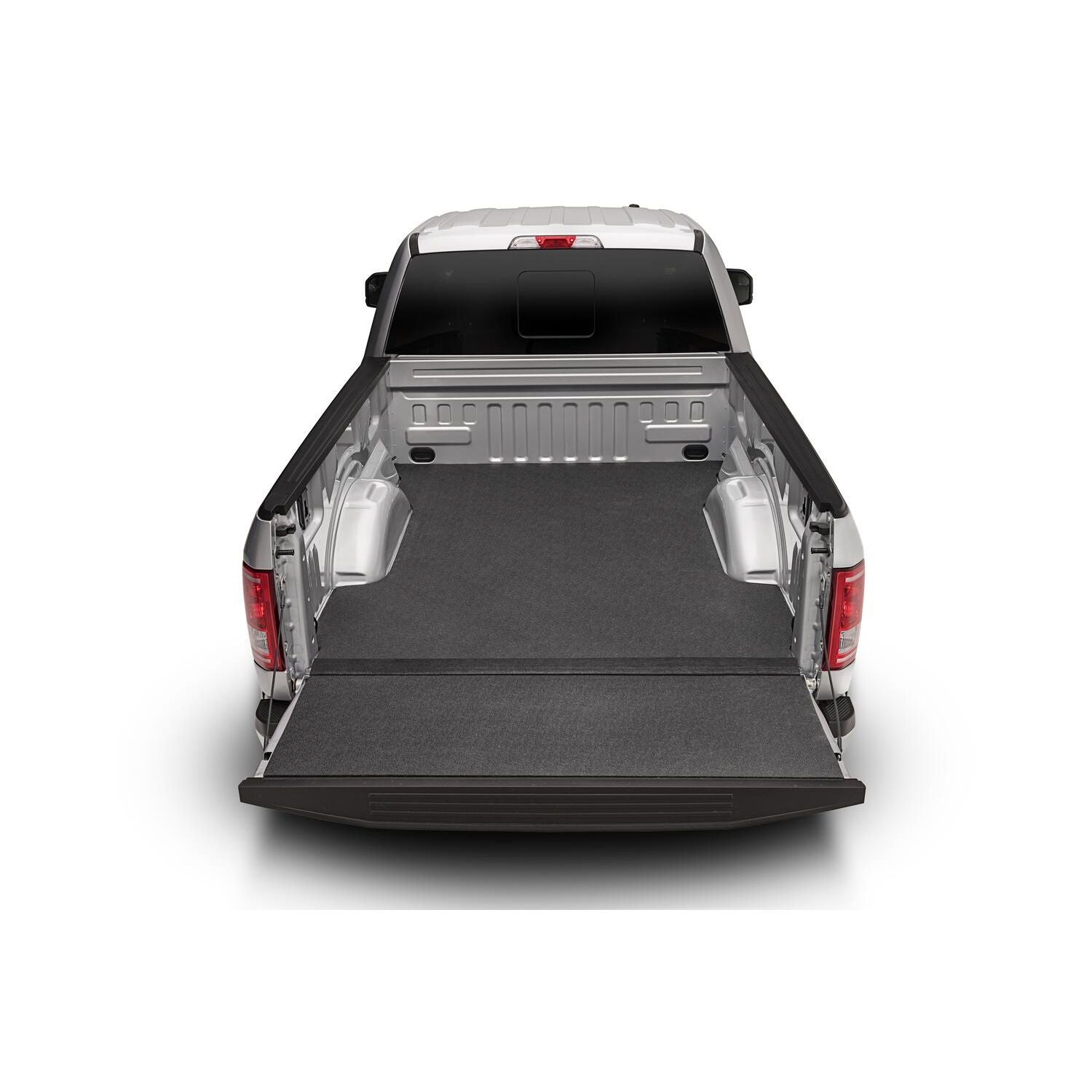 BedRug 2015-2026 Ford F-150 / 2022-2026 F-150 Lightning 5'5" Bed Impact Bed Mat - Charcoal (IMQ15SCS) installed in truck bed