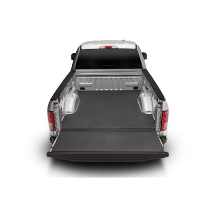 BedRug Impact Bedmat For Spray-In Or No 05+ Toyota Tacoma 6' Bed Mat - Charcoal (IMY05SBS) installed in truck bed.