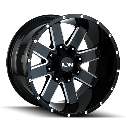 ION 141 (141) GLOSS BLACK MILLED 141-2137M
