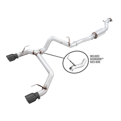 AWE Tuning Exhaust System Kit -0FG Cat-Back System for 2021-2024 Ford Bronco 301533456