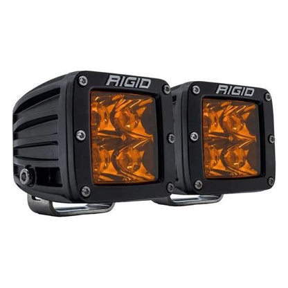 RIGID INDUSTRIES D-Series Spot Light Amber Pro Pod Lights | 20252