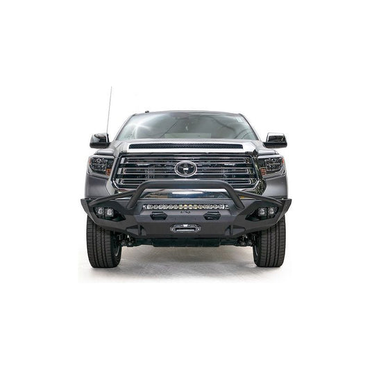 Fab Fours Matrix Front Bumper w/Pre-Runner Guard 2 Stage Matte Black Powder Coated l TT16-X3652-1