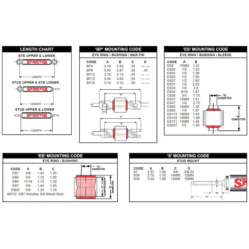 Skyjacker | Shock Absorber 6" REAR Ram 2500-3500 | M9594