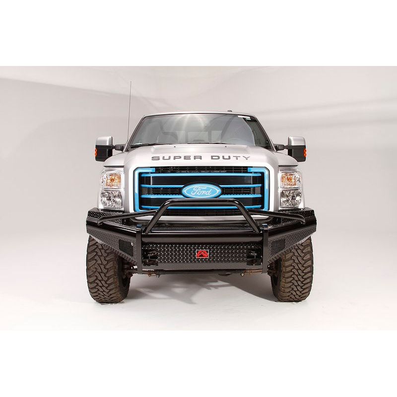 Fab Fours Black Steel Front Guard Plate For Black Steel Series Bumper l 20260-1