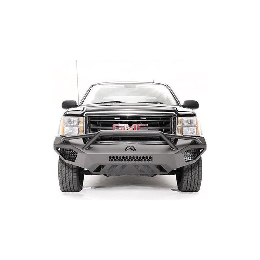 Fab Fours Vengeance Front Bumper 2 Stage Black Powder Coated w/Pre-Runner Guard l CS07-D2052-1