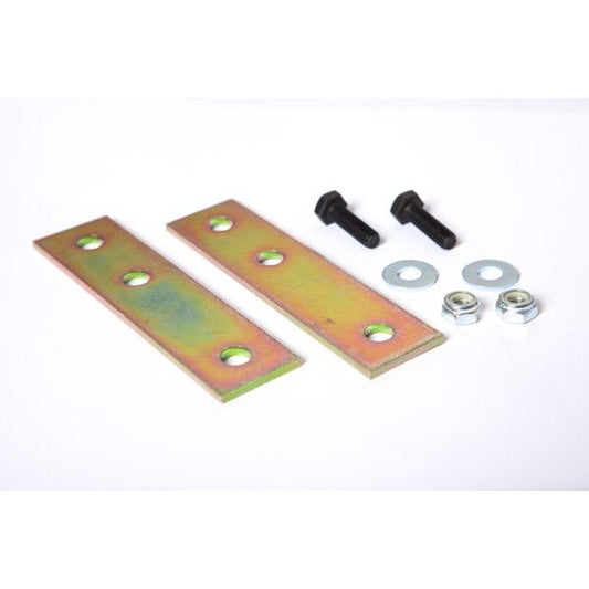 Rugged Ridge Brake Line Relocation Bracket; 2 To 4 Inch Lift; With 2 Brackets And Installation Hardware 18305.23