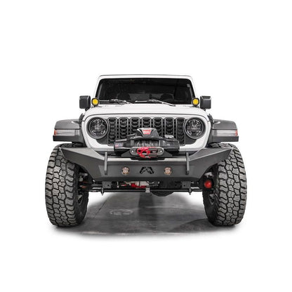 Fab Fours | Lifestyle 3/4th Winch Bumper 2018-25 Jeep JL & JT |  JL24-B5051-1 + JL24-B5052-1
