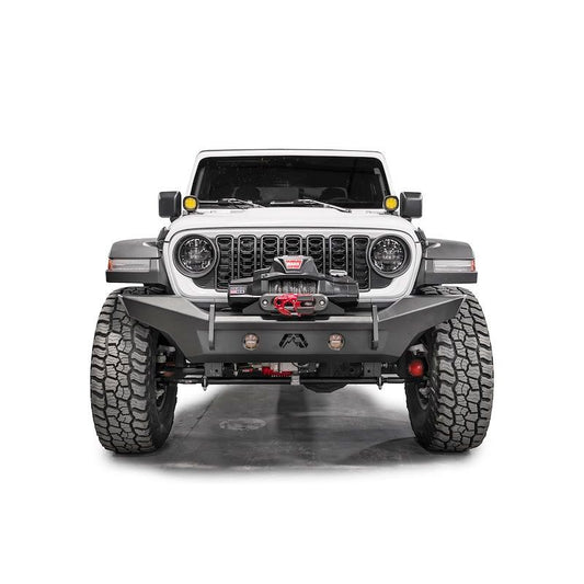 Fab Fours | Lifestyle 3/4th Winch Bumper 2018-25 Jeep JL & JT |  JL24-B5051-1 + JL24-B5052-1