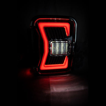 Winjet Renegade Jeep Gladiator 2020-2026 Sequential LED Tail Lights | Select Color |