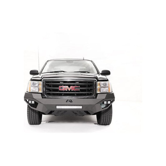 Fab Fours Vengeance Front Bumper 2 Stage Black Powder Coated w/o Guard l GS07-D2151-1