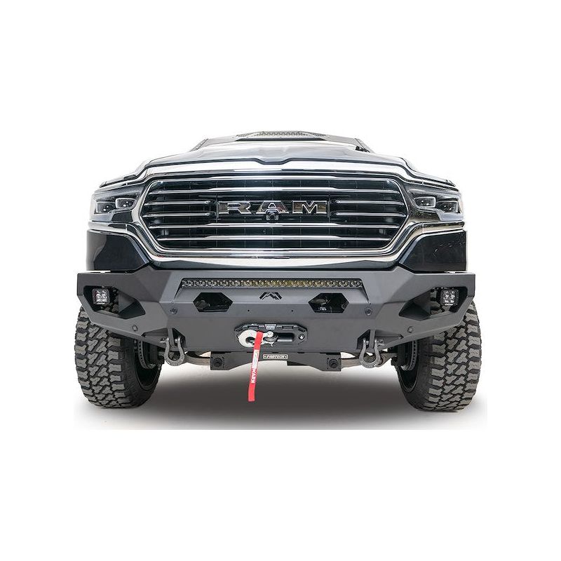 Fab Fours Matrix Front Bumper 2 Stage Black Powder Coat 7/8 in. D-Ring Mounts No Guard l DR10-X2951-1