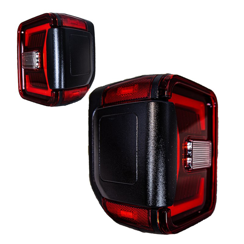 Winjet Renegade Jeep Gladiator 2020-2026 Sequential LED Tail Lights | Select Color |