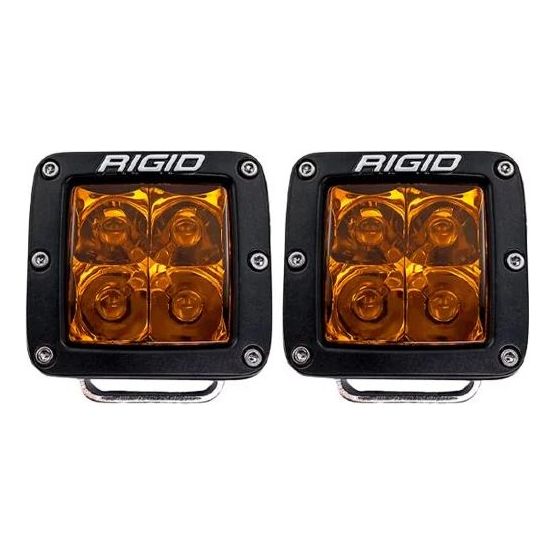 RIGID INDUSTRIES D-Series Spot Light Amber Pro Pod Lights | 20252