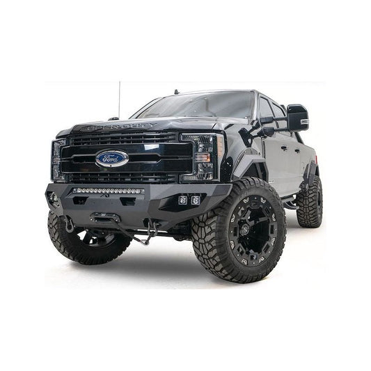 Fab Fours Matrix Front Bumper 2 Stage Black Powder Coat 7/8 in. D-Ring Mounts No Guard l FS17-X4151-1
