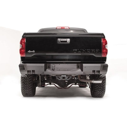 Fab Fours Premium Rear Sensor Bumper 2 Stage Black Powder Coated l TT14-W2851-1