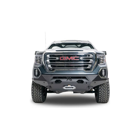Fab Fours Matrix Front Bumper 2 Stage Black Powder Coat 7/8 in. D-Ring Mounts No Guard l GM15-X2851-1