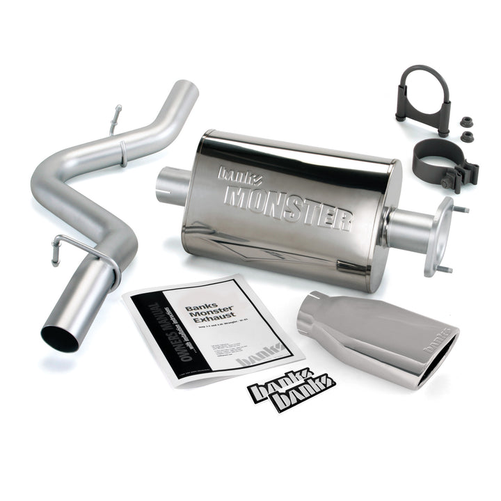 Banks Power Exhaust System Kit 2000-2003 Jeep Wrangler TJ - 51313