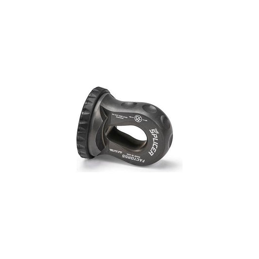 FACTOR 55 |  Splicer 3/8-1/2 Inch Synthetic Rope Splice On Shackle Mount Gray Factor 55 | B200352-06-GGBW