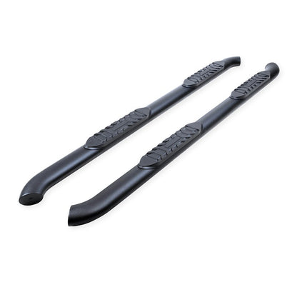 TrailFX 4" Oval  Side Steps with Pads Matte Powder Coat Black (RAM 2500 19-25) CREW CAB) I   A1007B