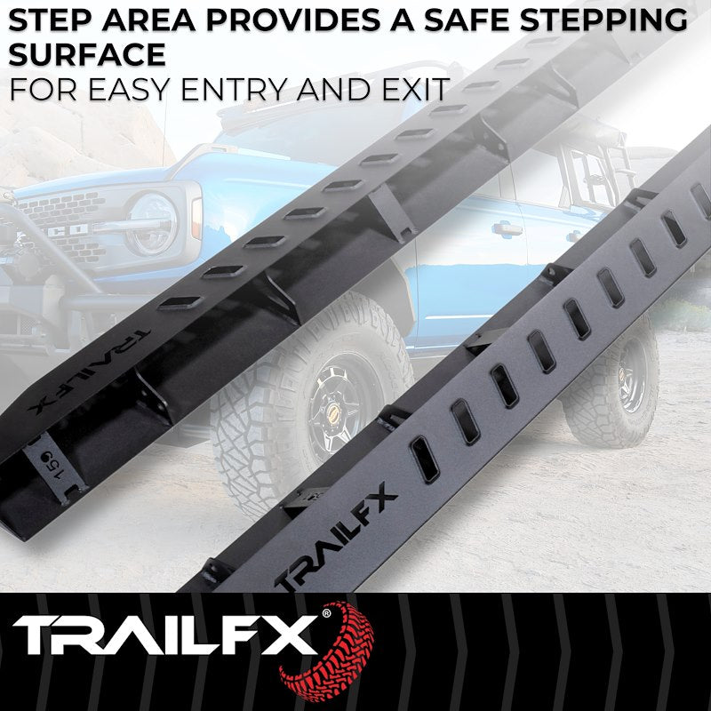 TRAILFX | Overland Running Board For Ford Bronco 4 Door | ORB001