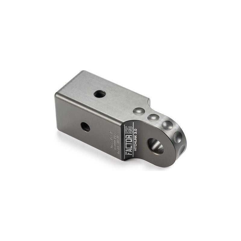 FACTOR 55 |  HitchLink 3.0 Reciever Shackle Mount 3 Inch Receivers Anodized Gray Factor 55 | B200027-06-GGBW