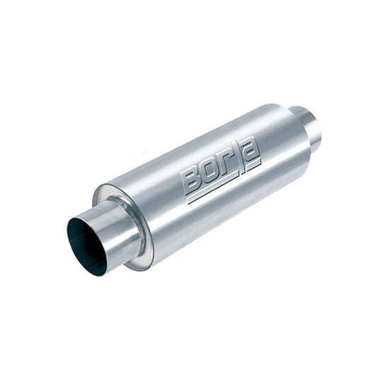 Borla | Exhaust Muffler; XR-1 ® Series; 5 Inch Diameter Round T-304 Stainless Steel Case | 40085