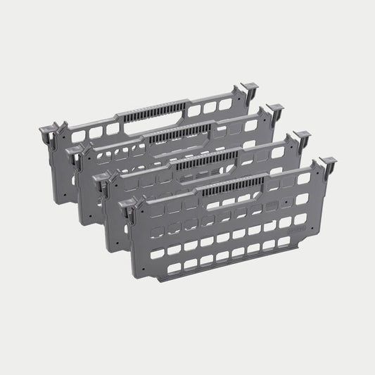 DECKED Drawer Dividers Set Of 4 Grey  I AD2
