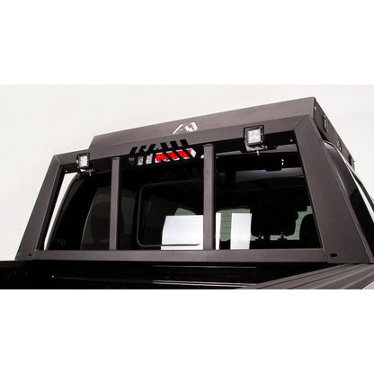 Fab Fours Headache Rack 2 Stage Black Powder Coated l HR2012-1