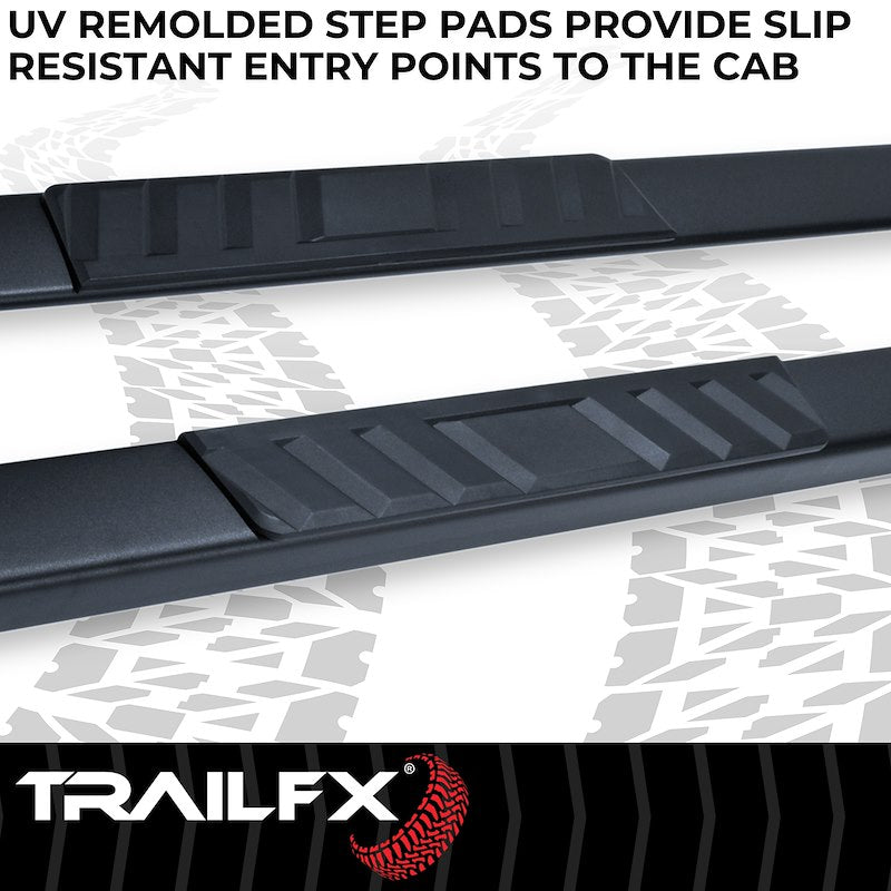 TRAILFX | TFX 4 Series Side Steps Toyota Tacoma 24-25 (Double CAB) | A4023B