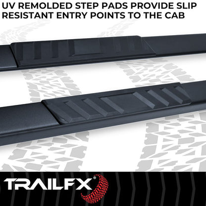 TRAILFX | TFX 4 Series Side Steps Toyota Tacoma 24-25 (Double CAB) | A4023B