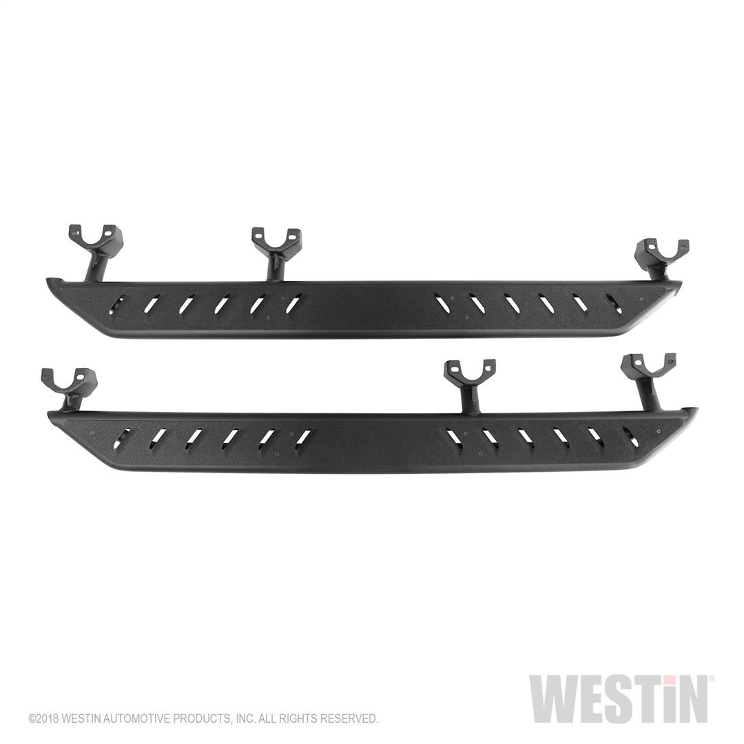 Westin Automotive Triple Tube Rock Steps for 18-C Jeep Wrangler JL 4 Door Models 42-6025