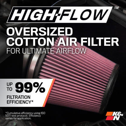 K&N | Cold Air Intake - High-flow, Roto-mold Tube - JEEP WRANGLER JL L4-2.0L | 57-1580