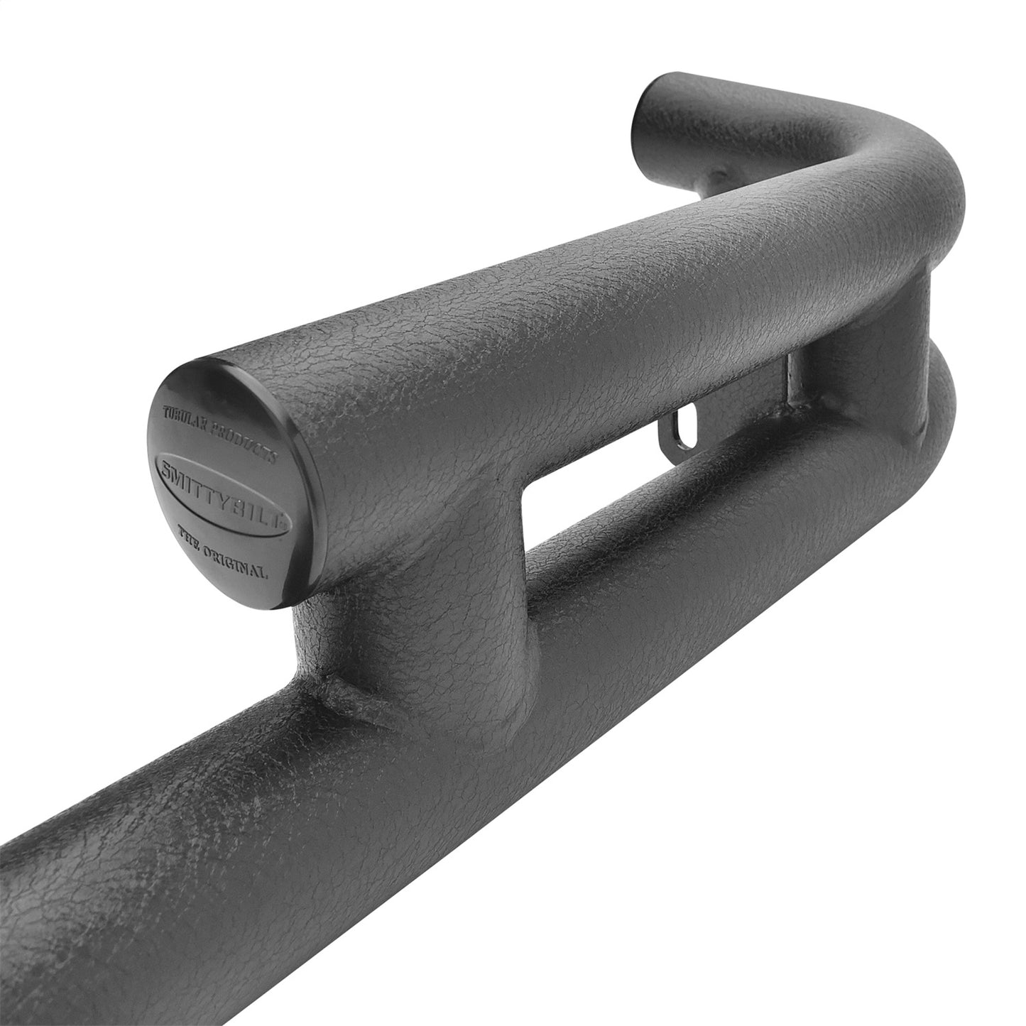 Smittybilt Rear Bumper w/o Hitch Black Texture No Drill Installation I JB48-RT