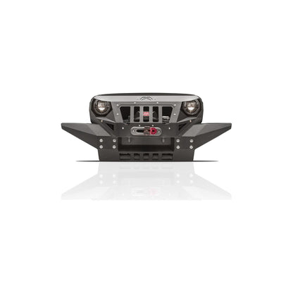 Fab Fours Grumper Grill/Front Bumper Combines Both Grille And Bumper 2 Stage Matte Battle Powdercoat l GR1010-1