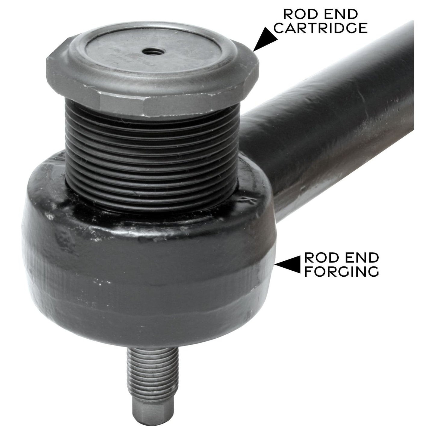 ROCKJOCK Currectlync Modular Extreme Duty Tie Rod W/ 1T Taper Ends(Chromoly 1 5/8 In Dia.I JK-9703TRL