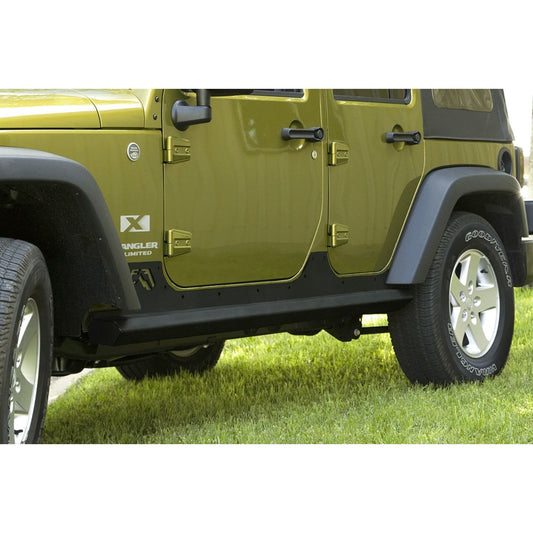 Fab Fours Rock Slider 2 Stage Black Powder Coated Matches Constant Radius Doubles As A Step l JK07-G1250-1