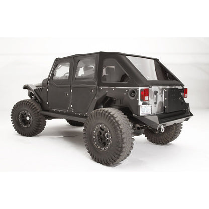 Fab Fours Fender Rear Pair Powdercoated l JK1001-1