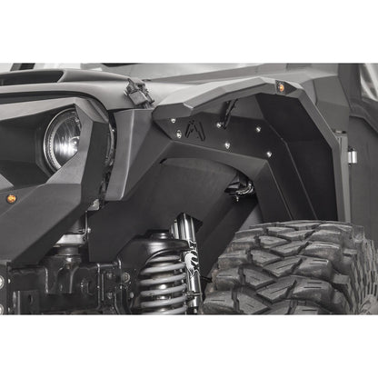 Fab Fours Inner Fender Front Pair Powdercoated l JK1002-1