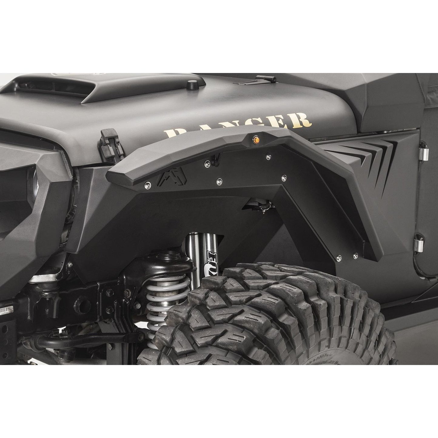 Fab Fours Fender Gill Box Front Pair Powdercoated l JK1004-1