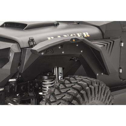 Fab Fours Fender Gill Box Front Pair Powdercoated l JK1004-1