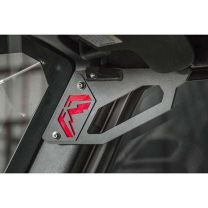 Fab Fours Grab Handle Front Matte Black Powder Coat l JK1050-1
