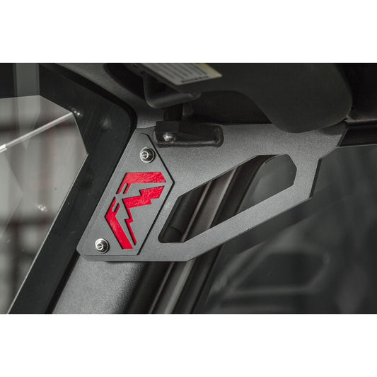 Fab Fours Grab Handle Front Matte Black Powder Coat l JK1050-1